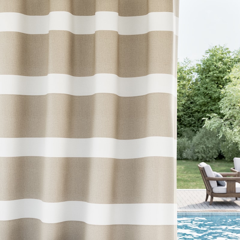 Tommy Hilfiger Brenton Stripe Curtain Panel Pair