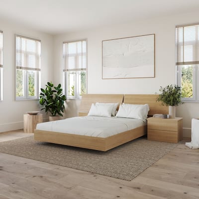 Oslo 3-Piece Floating Platform Bedroom Set