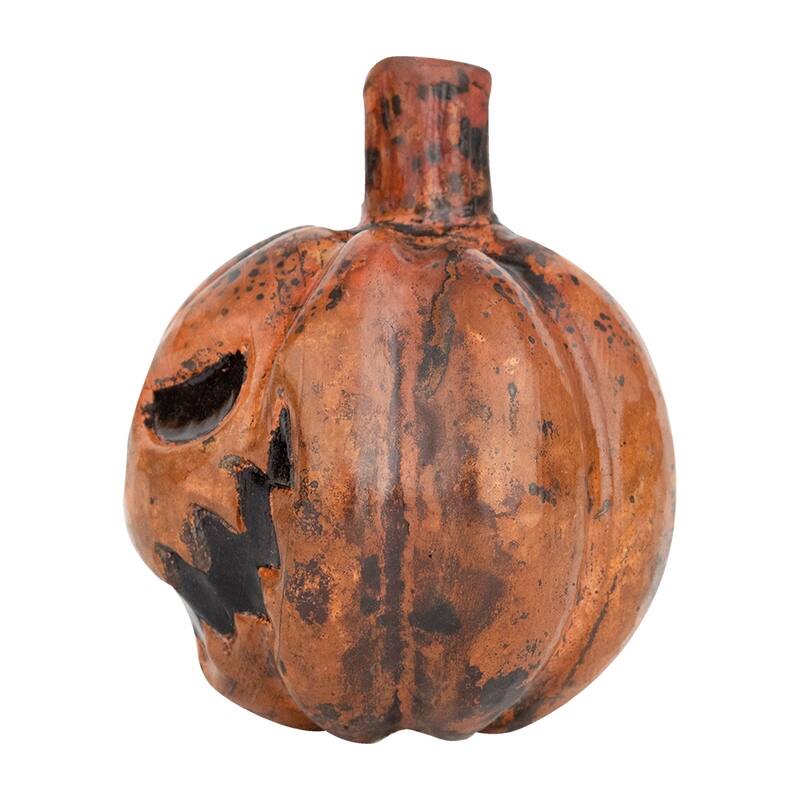 Premier Copper Products 3" Handcrafted Copper Pumpkin Beer Tap Handle