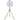 Artist Tripod Pedestal Fan, Industrial Quiet Standing Fan with 3 Speeds and Adjustable Height, Oscillating Floor Powerful Fan