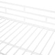 preview thumbnail 14 of 30, 2 In 1 Metal Full over Full Bunk Bed with Storage Bookcase,Ladder and Guardrail