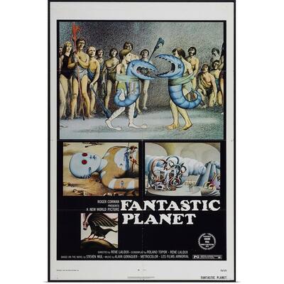 "Fantastic Planet (1973)" Poster Print