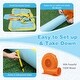 preview thumbnail 14 of 12, Costway Inflatable Bounce House with Slide Jumping Area Tunnel Ball