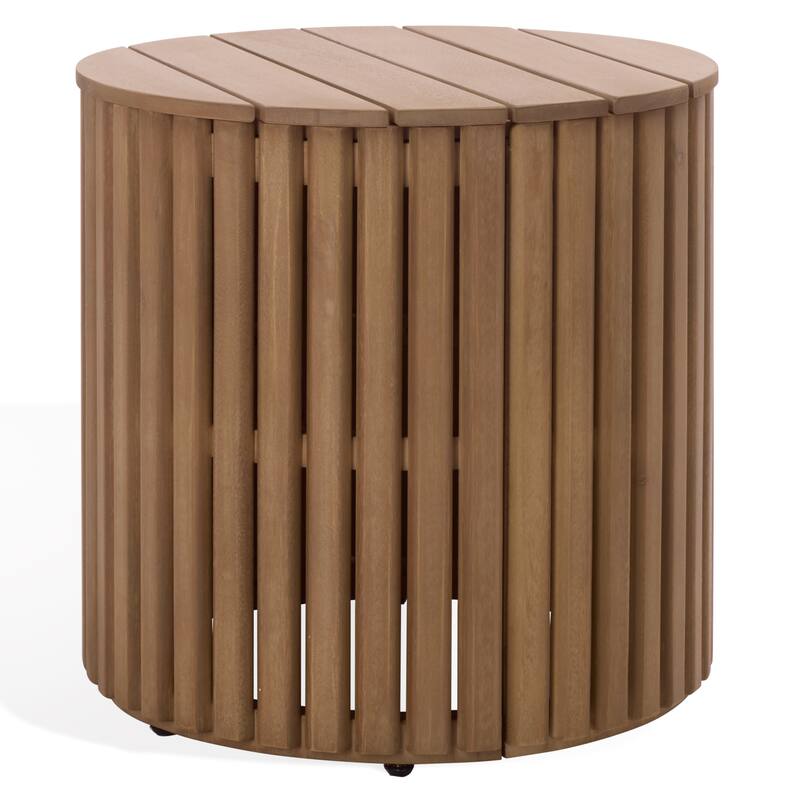 SAFAVIEH Couture Arielle Eucalyptus Wood Accent Table - 18"W x 18"D x 18"H