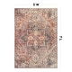 preview thumbnail 2 of 50, Floral Medallion Washable Rug – Low Pile, Non-Slip, Ideal for Entryway, Living Room, and Bedroom