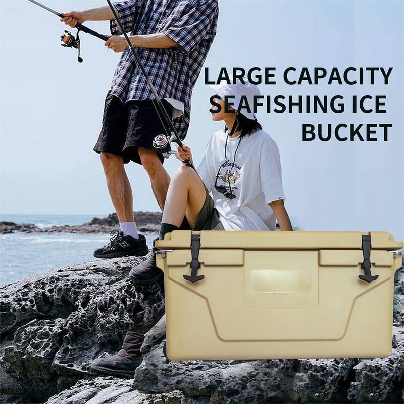 Ice Cooler Box 65QT Outdoor Camping Ice Chest Beer Box