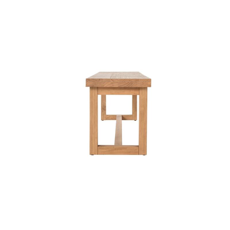 Fenmore Dining Bench Natural by Kosas Home