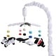 preview thumbnail 1 of 4, The Peanutshell Montessori Neutral Musical Crib Mobile for Baby Boys and Girls, Black and White - Multi