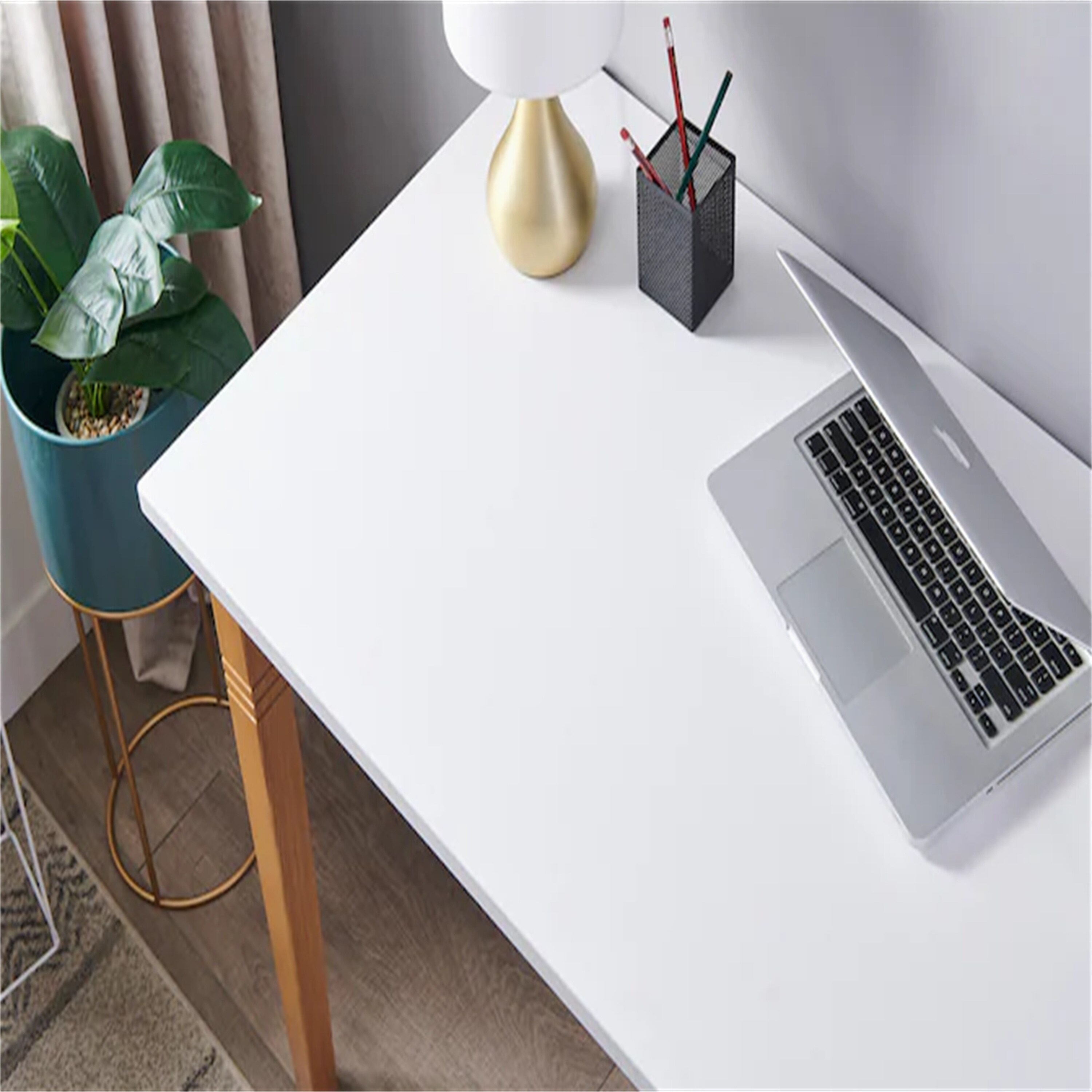 Alameda solid deals wood desk