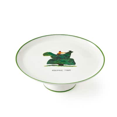 Kit Kemp for Spode Doodles Fine China Cake Stand - 10.7 Inch