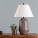 preview thumbnail 3 of 7, Nuloom Lagos 29" Resin Table Lamp - 18"W x 18"D x 28.5"H