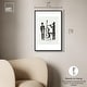 preview thumbnail 32 of 60, Bebop I Black Art Canvas Print by Art Remedy