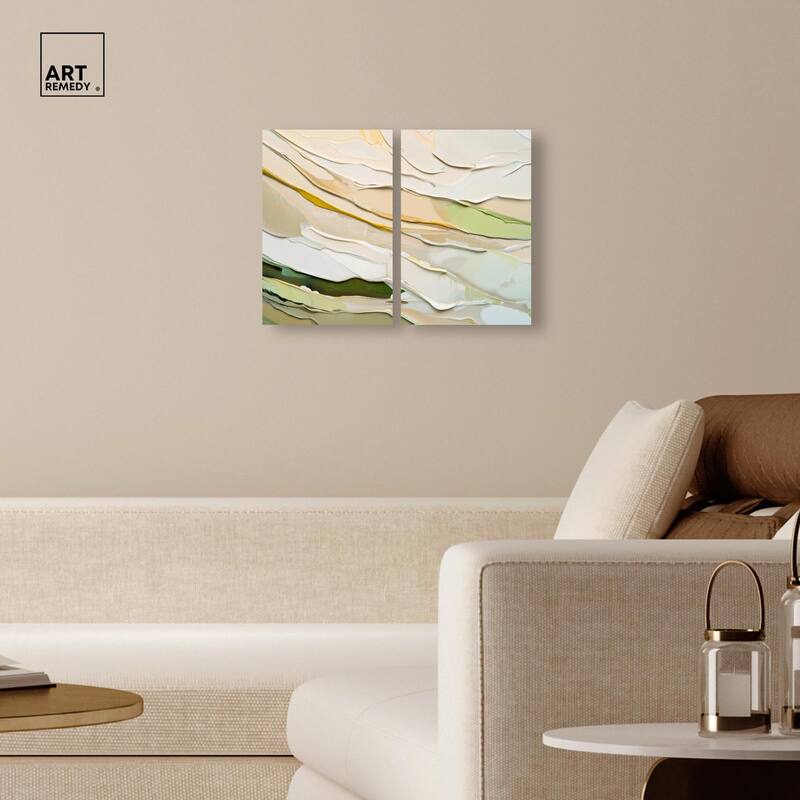 Mossy Glen Canvas Set of 2 by Art Remedy, Gallery Wrapped