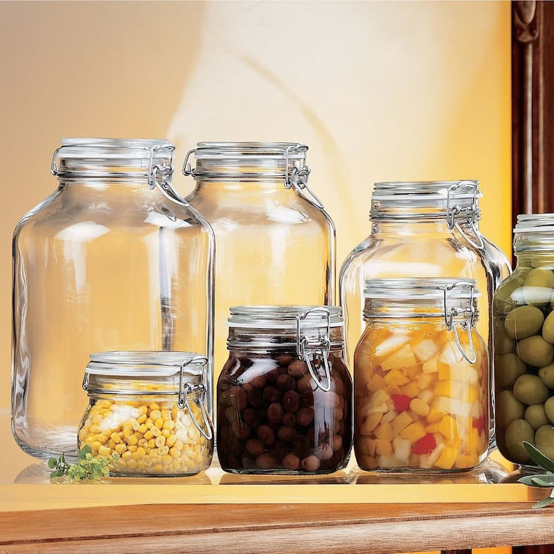 Bormioli Rocco Fido Jar with Airtight Rubber Gasket