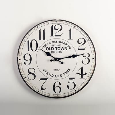 Old Town Clocks Wall Clock