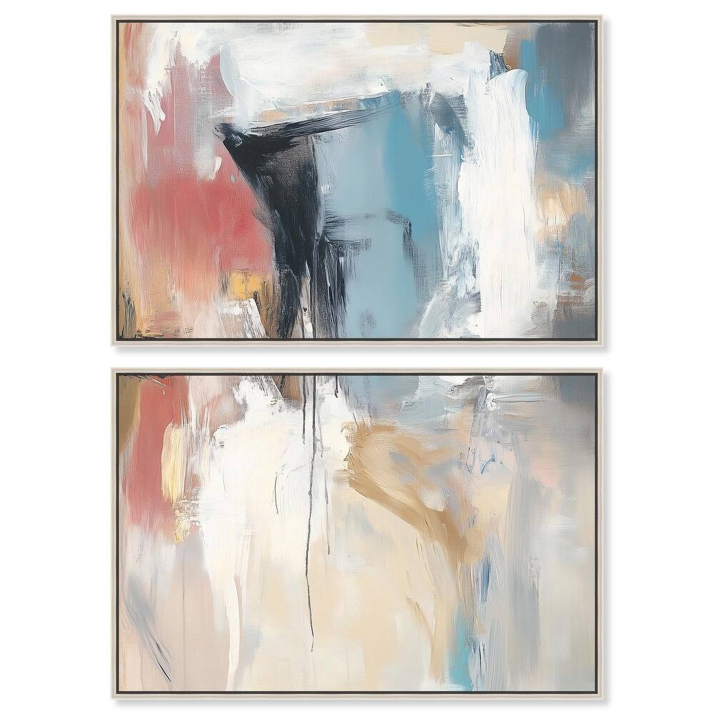Sanctuary IV Canvas Set of 2 by Art Remedy