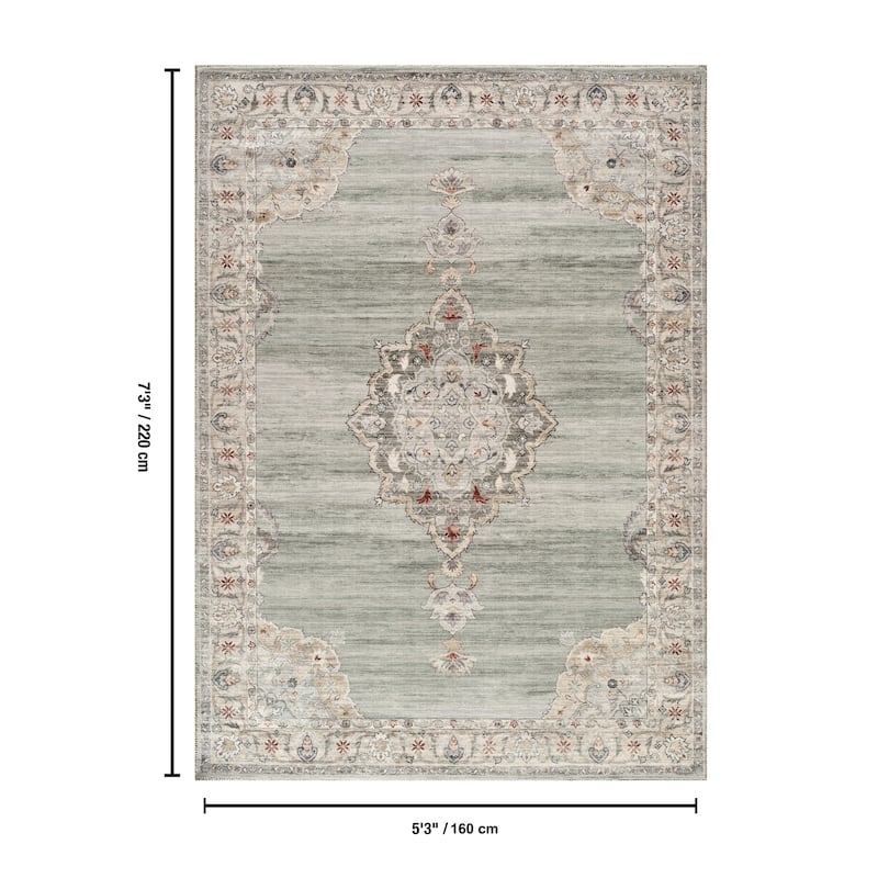 Modern Majestic Area Rug - 6' x 7'