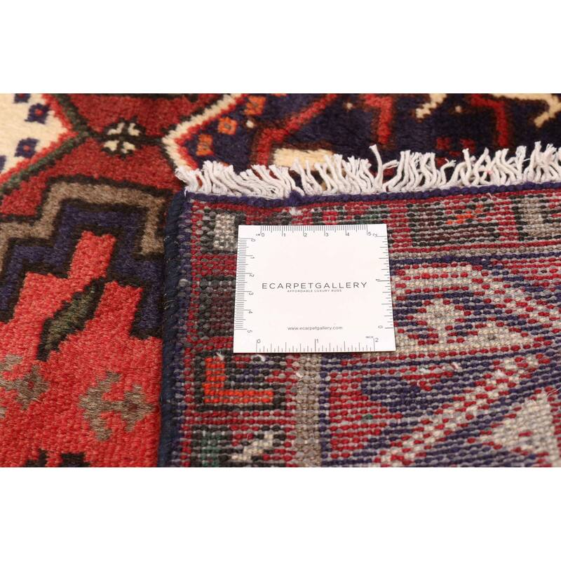 ECARPETGALLERY Hand-knotted Konya Red Wool Rug - 3'3 x 4'7