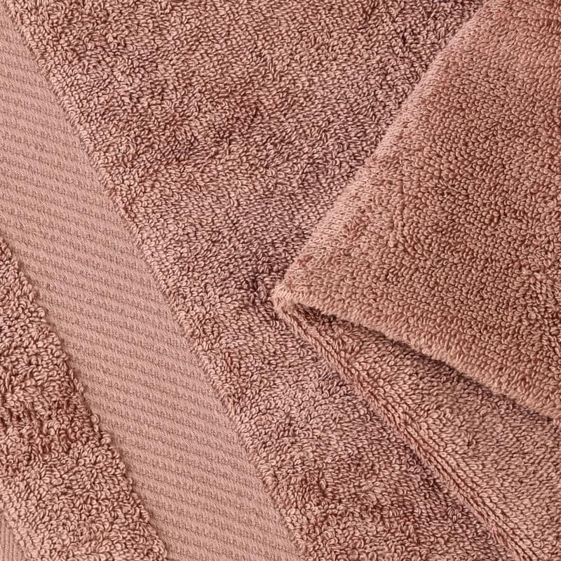 Superior Luxury Solid Highly Absorbent Egyptian Cotton 6 Piece Bath, Face, and Hand Towel Set