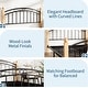 preview thumbnail 5 of 10, Queen Size Bed Frame with Headboard,Platform Bed Frame,Wooden Slat Support,No Box Spring Needed,Underbed Storage Space