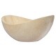 preview thumbnail 1 of 11, Eden Bath Small Stone Canoe Sink - Polished Beige Travertine
