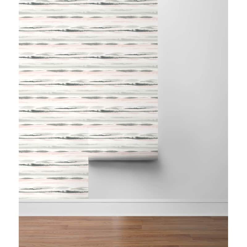 Luxe Haven Horizon Stripe Peel and Stick Wallpaper
