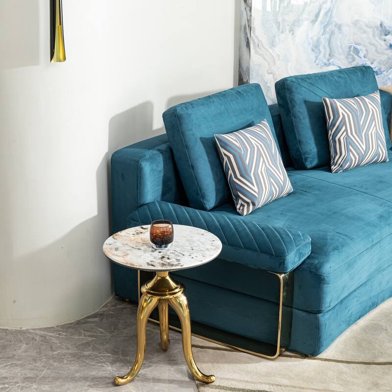 Living Room Small Coffee Table Bed Table Table Side Table - Gold