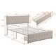 preview thumbnail 4 of 40, Storage Bed Metal Platform Bed with a Big Drawer.