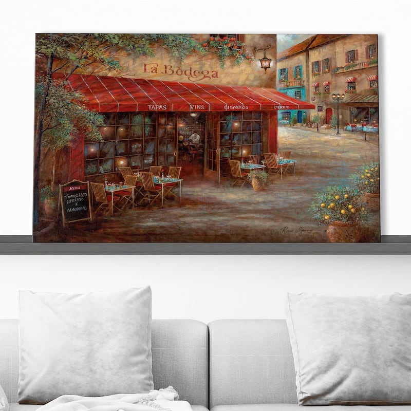 "La Bodega" by Ruane Manning Print on Canvas