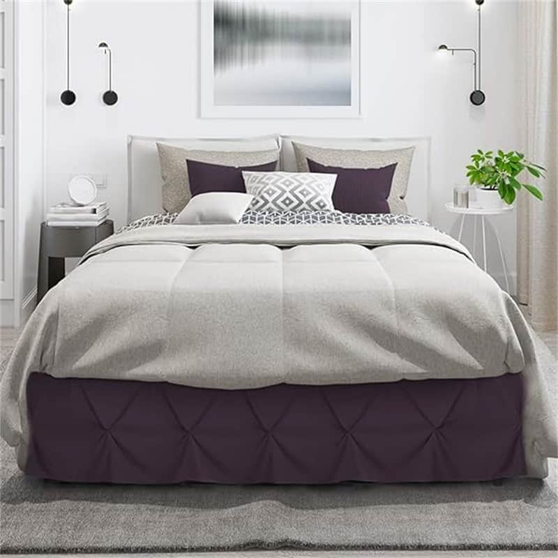 Pinch Pleat Bed Skirt
