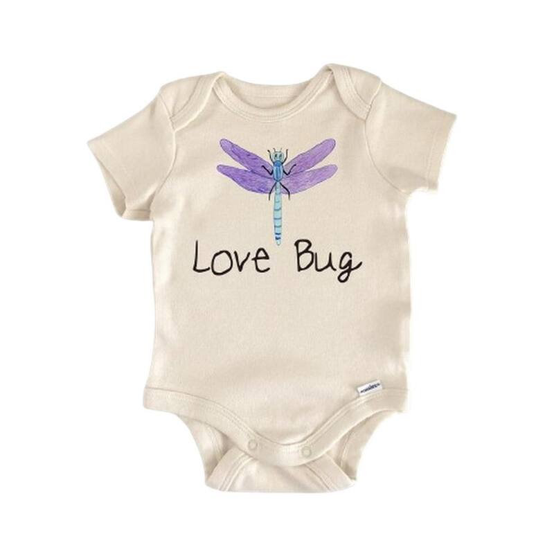 Love Bug - Baby Boy Girl Clothes Infant Bodysuit Funny Cute Newborn