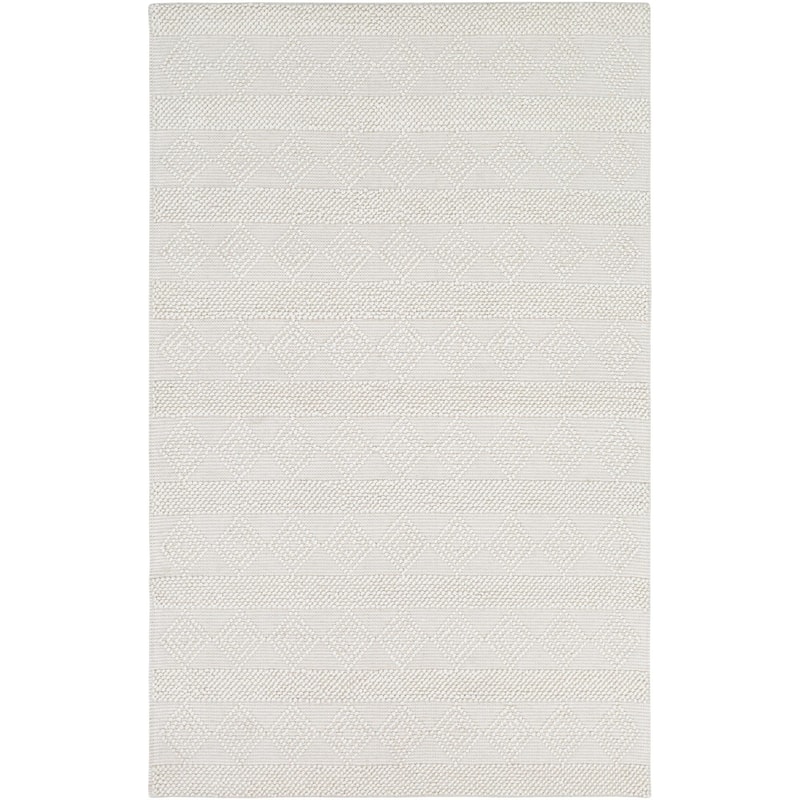 Livabliss Hygge Handmade Modern Rustic Area Rug - Ivory - 6' x 9'