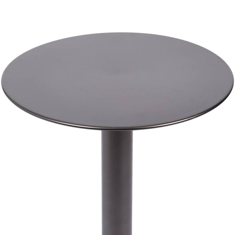 Kate and Laurel Cannings Round Metal Table