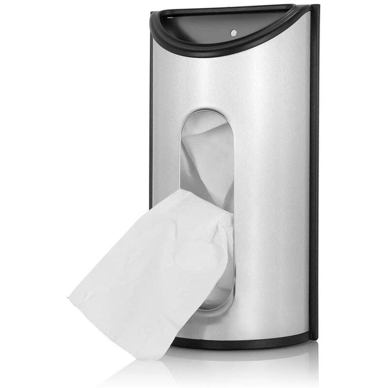 Innovaze Kitchen Grocery Plastic Bag Holder and Dispenser for Plastic Bags - 6.93x3.54x12.28 in