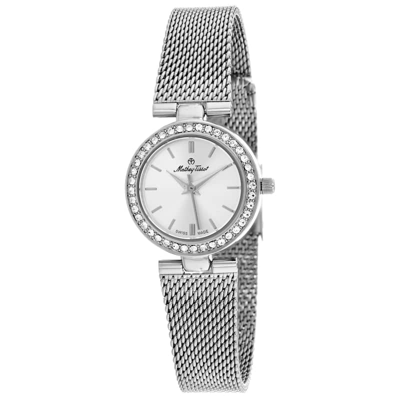 Mathey Tissot Women's Fleury XV Silver Dial Watch - F003AI - 6 (36)