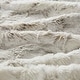 preview thumbnail 11 of 13, Madison Park Aina Oversized Faux Fur Marble Printed Knitted Throw