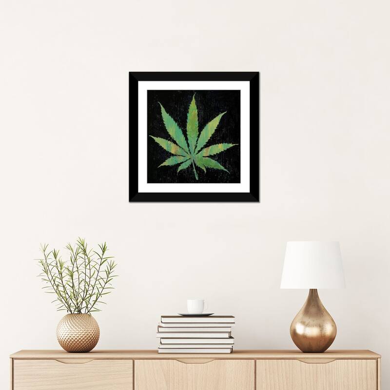 iCanvas "Pot Leaf " by Michael Creese
