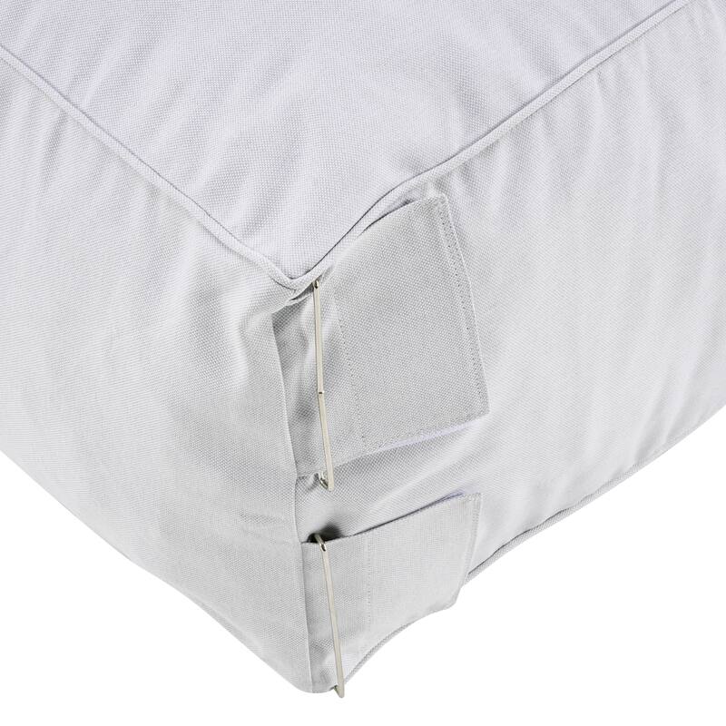 Christopher Knight Home - Outdoor Olefin Bean Bag Ottoman Modular Patio Lounge