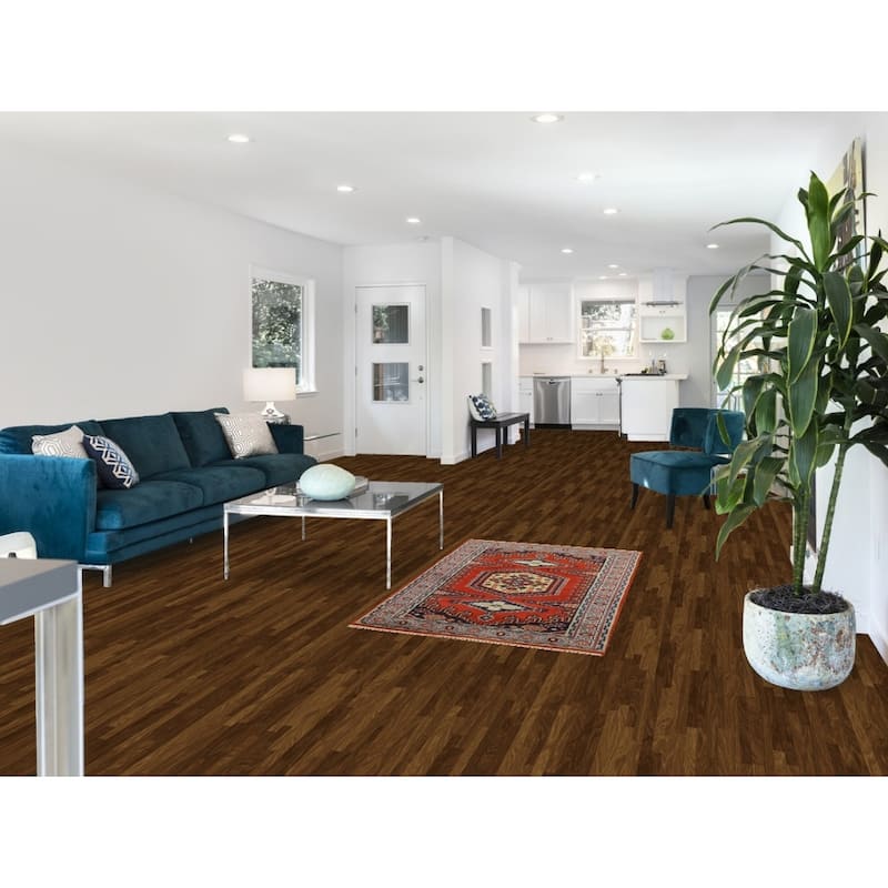 Orange Viss Indian Accent Rug Handmade Wool Carpet - 3'0"x 5'0"