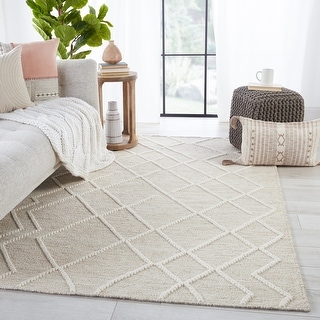 Mellor Natural Geometric Area Rug