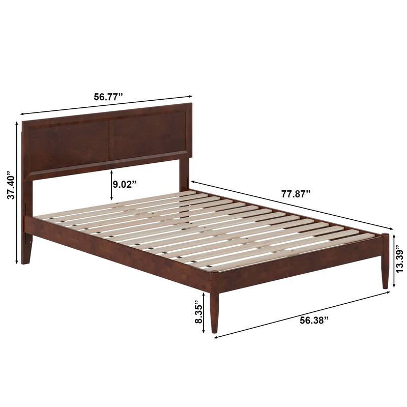 Ellarie Platform Bed with Adjustable Headboard