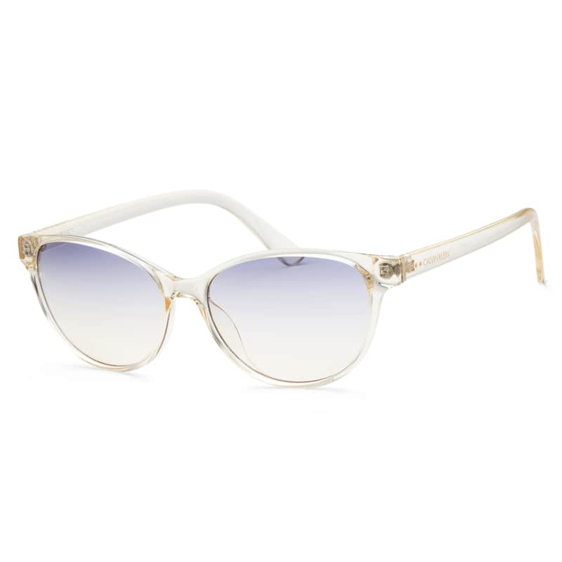 Calvin Klein Women's CK20517S-740 Fashion 56mm Crystal Sunglasses