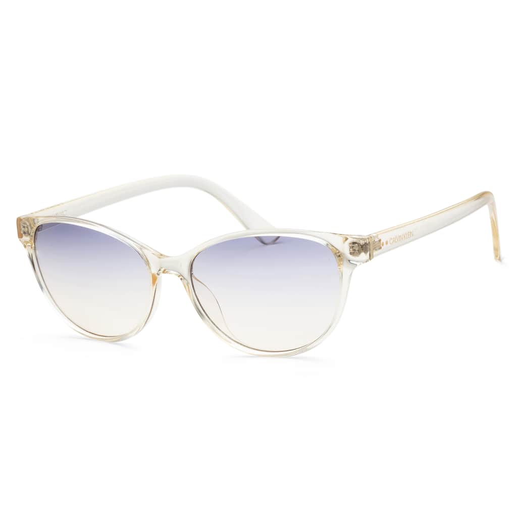 Calvin Klein Women's CK20517S-740 Fashion 56mm Crystal Sunglasses