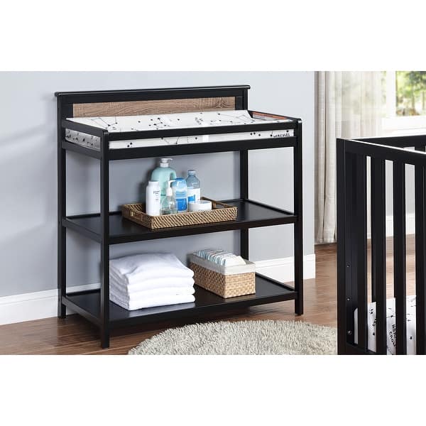 slide 2 of 16, Suite Bebe Connelly Changing Table. Black