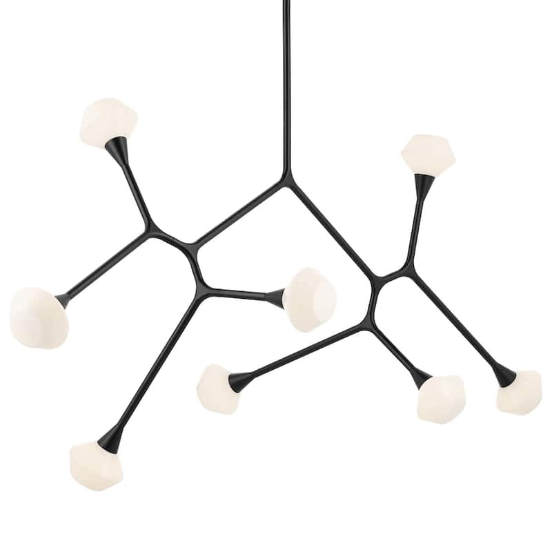 Kichler 52764 Cassius 8 Light 32" Wide Chandelier - Black