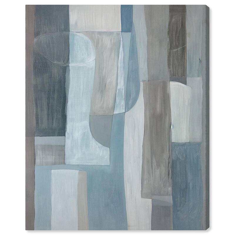 Tessellated Tones III Canvas by Art Remedy, Gallery Wrapped - 30" x 36"