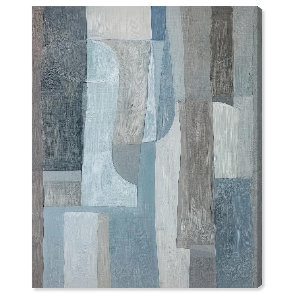 Tessellated Tones III Canvas by Art Remedy, Gallery Wrapped