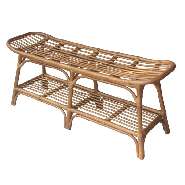 Rattan clearance bedroom bench