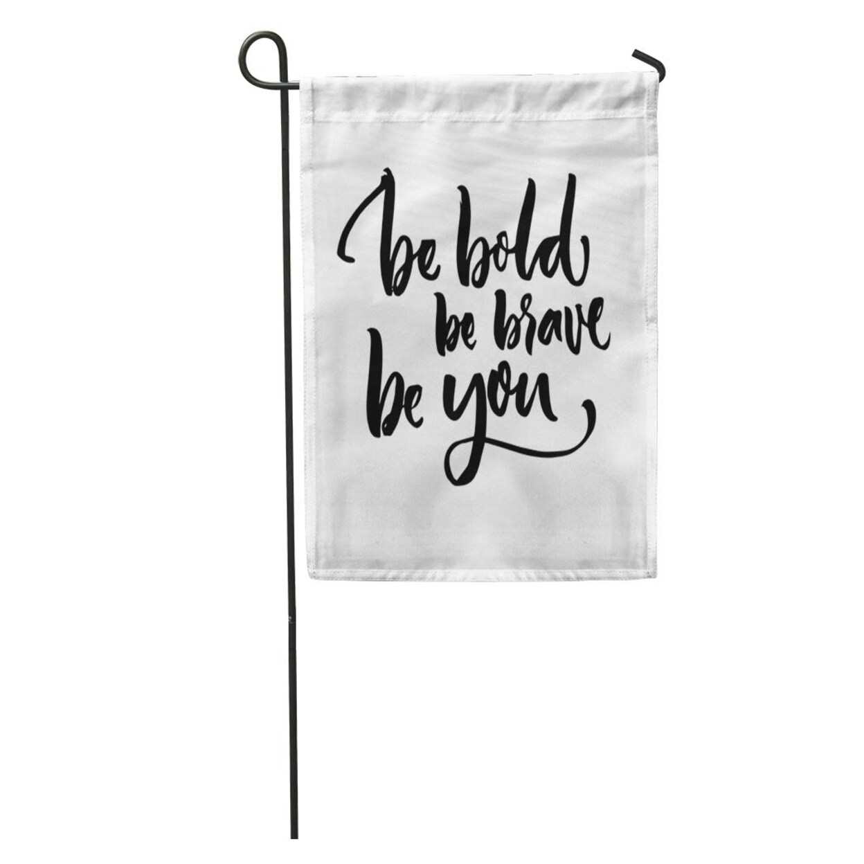 Shop Courage Be Bold Brave You Inspirational Quote Lettering Motivation Black White Garden Flag Decorative Flag House Banner Overstock 31330746