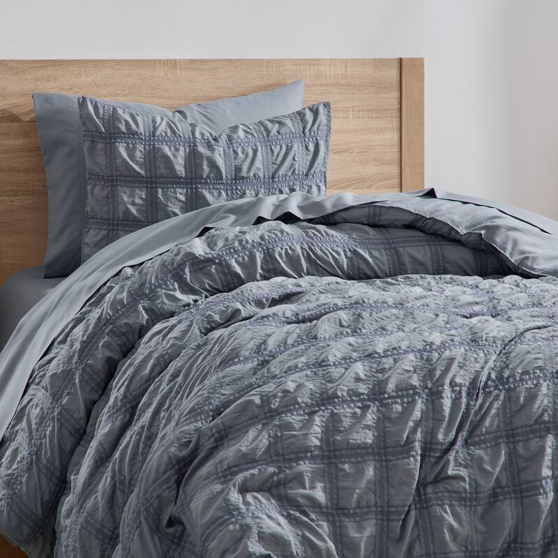 Empyrean Modern Comforter Seer Sucker